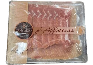 VĪTINĀTA CŪKGAĻA PROŠUTO CRUDO GLI AFFETTATI 100G