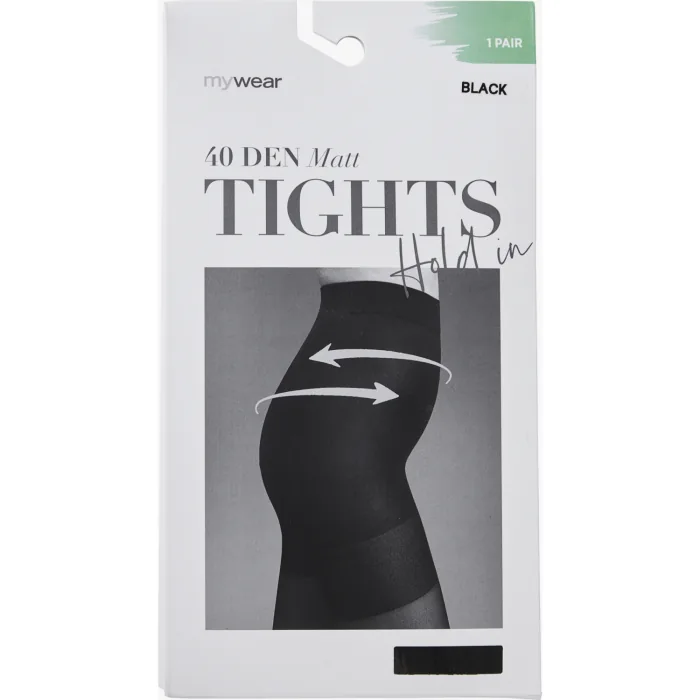 SIEVIEŠU ZEĶUBIKSES MYWEAR STRUMPBYXA HOLD IN BLACK 4