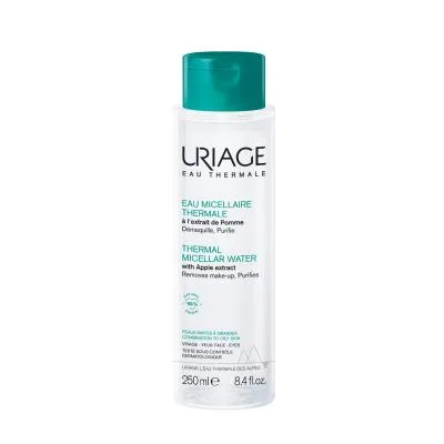 Uriage attīrošais micelārais ūdens taukainai/kombinētai ādai 250 ml