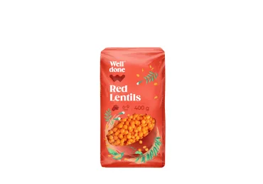 SARKANĀS LĒCAS WELL DONE 400G