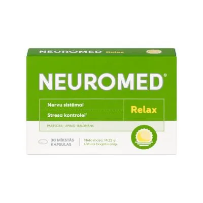 Neuromed Relax mīkstās kapsulas N30
