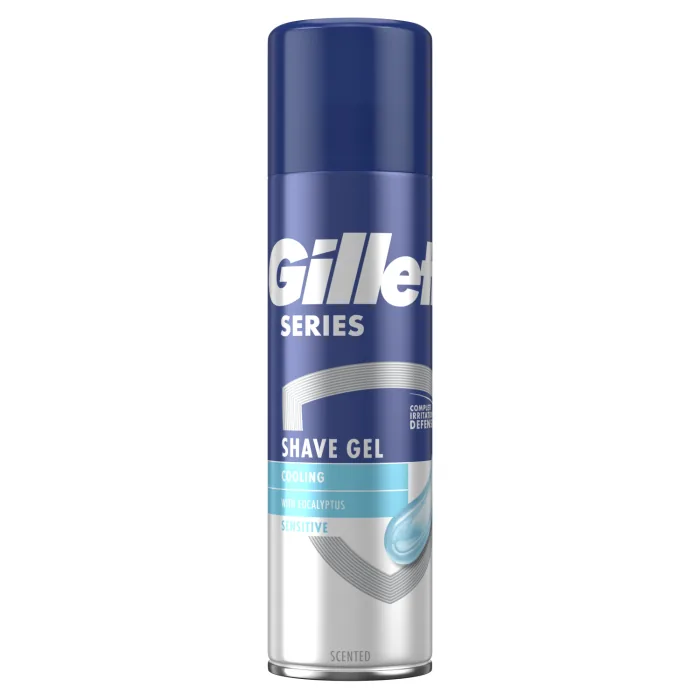 SKŪŠANĀS ŽELEJA GILLETTE SERIES SENSITIVE COOL 200ML