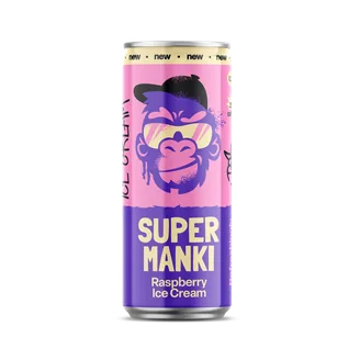 D DZĒRIENS  SUPER MANKI RASP-ICE CREAM 330ML CAN