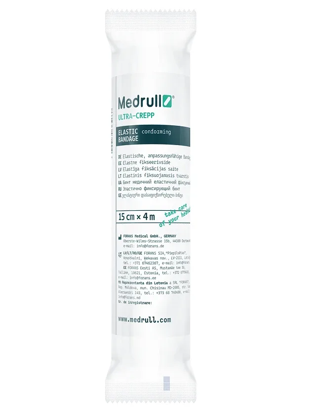 Medrull Ultra elastīgā saite 4 m X 15 cm, 1 gb.