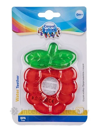 Canpol košļājamais riņķis - zemene, 1 gb.