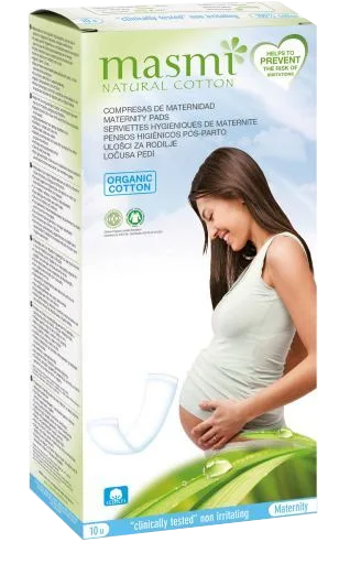 Masmi Organic Maternity higiēniskās paketes, 10 gab.
