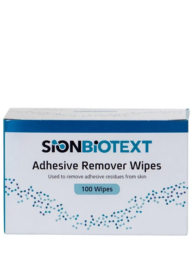 Sion wipes adh remover salvetes, 100 gb.