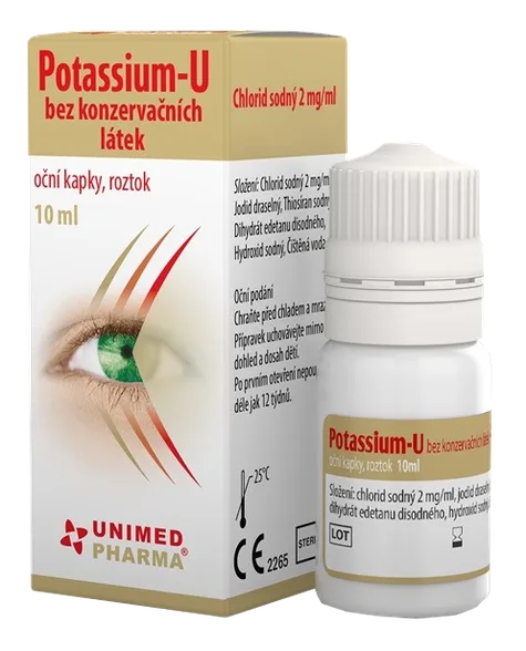 Potassium-U acu pilieni, 10 ml