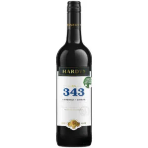 Красное вино Hardys Bin 343 Cabernet Shiraz 13,5%, 0,75 л