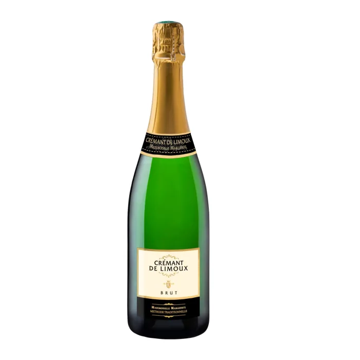 Dzirkstošais vīns Mademoiselle Marguerite Cremant de Limoux brut 12% 0,75 l