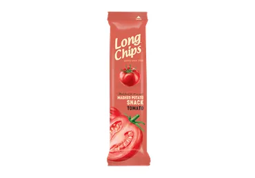 KARTUPEĻU PLĀKSNES LONGCHIPS AR TOMĀTIEM 75G