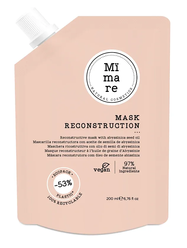 Mimare atjaunojoša matu maska ar abisīnijas sēklu eļļu, 200 ml