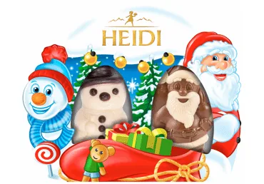 Шоколадные фигурки Heidi ассорти, 40 г