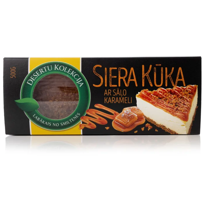 SIERA KŪKA SMILTENE AR SĀĻO KARAMELI 500G
