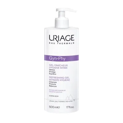 Uriage Gyn-Phy atsvaidzinošs intīmās higiēnas gels 500 ml