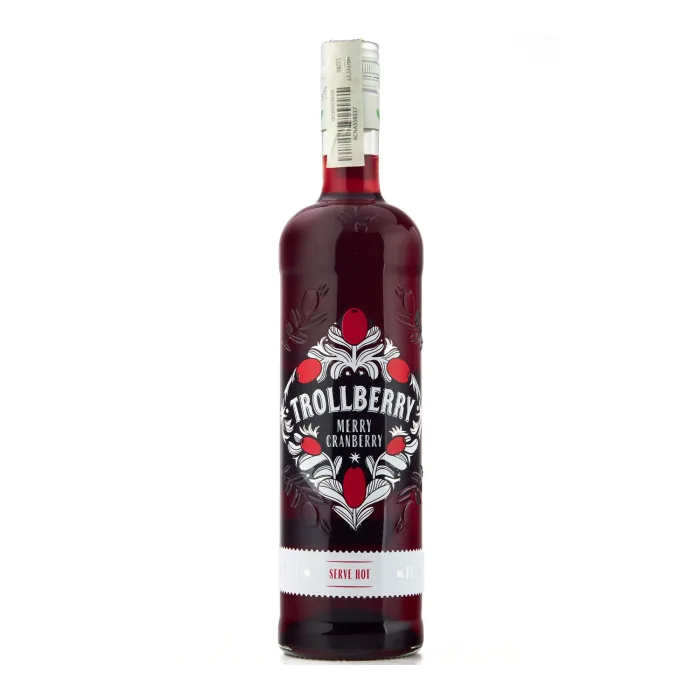 Karstais alkoholiskais dzēriens trollberry merry cranberry 15% 0,7 l