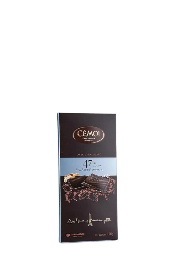 ŠOKOLĀDE CEMOI TUMŠĀ AR JŪRAS SĀLI