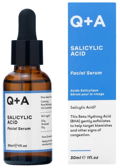 Q+A Salicylic Acid Facial serums, 30 ml