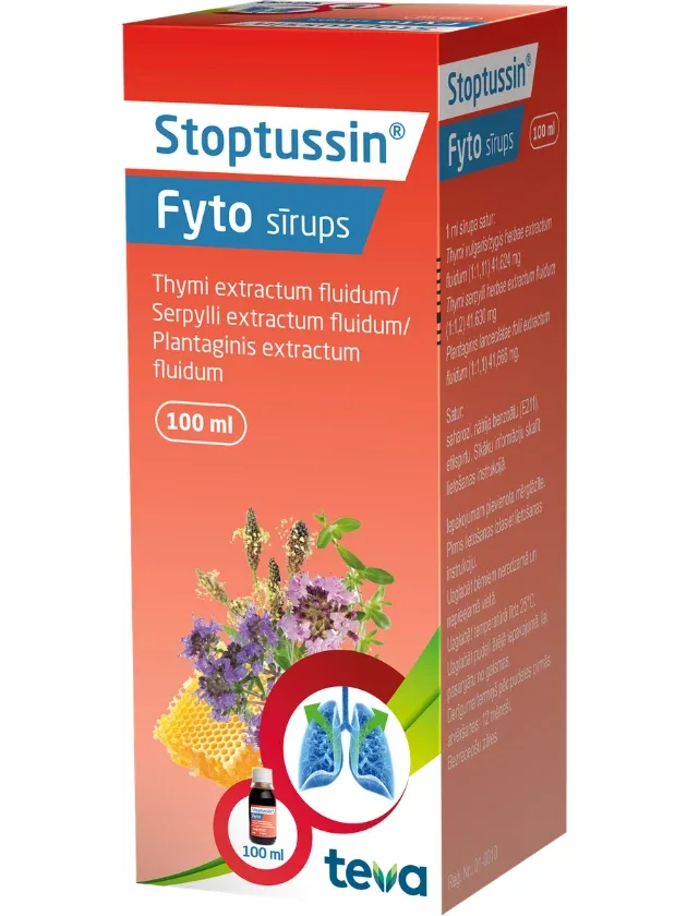 Stoptussin fyto sīrups, 100 ml