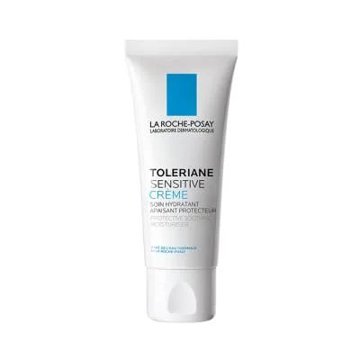 La Roche-Posay Toleriane Sensitive nomierinošs, mitrinošs, aizsargbarjeru atjaunojošs krēms jutīgai ādai - normālai/kombinētai ādai 40 ml