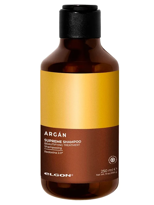 Elgon Argan Supreme šampūns sausiem, bojātiem matiem, 250 ml