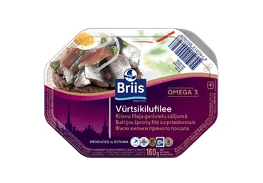 ĶILAVU FILEJAS AR GARŠVIELĀM SĀLĪJUMĀ BRIIS 160G