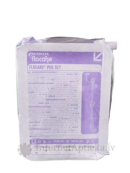 Flocare Peg Tube Kit CH18, 1 gb.