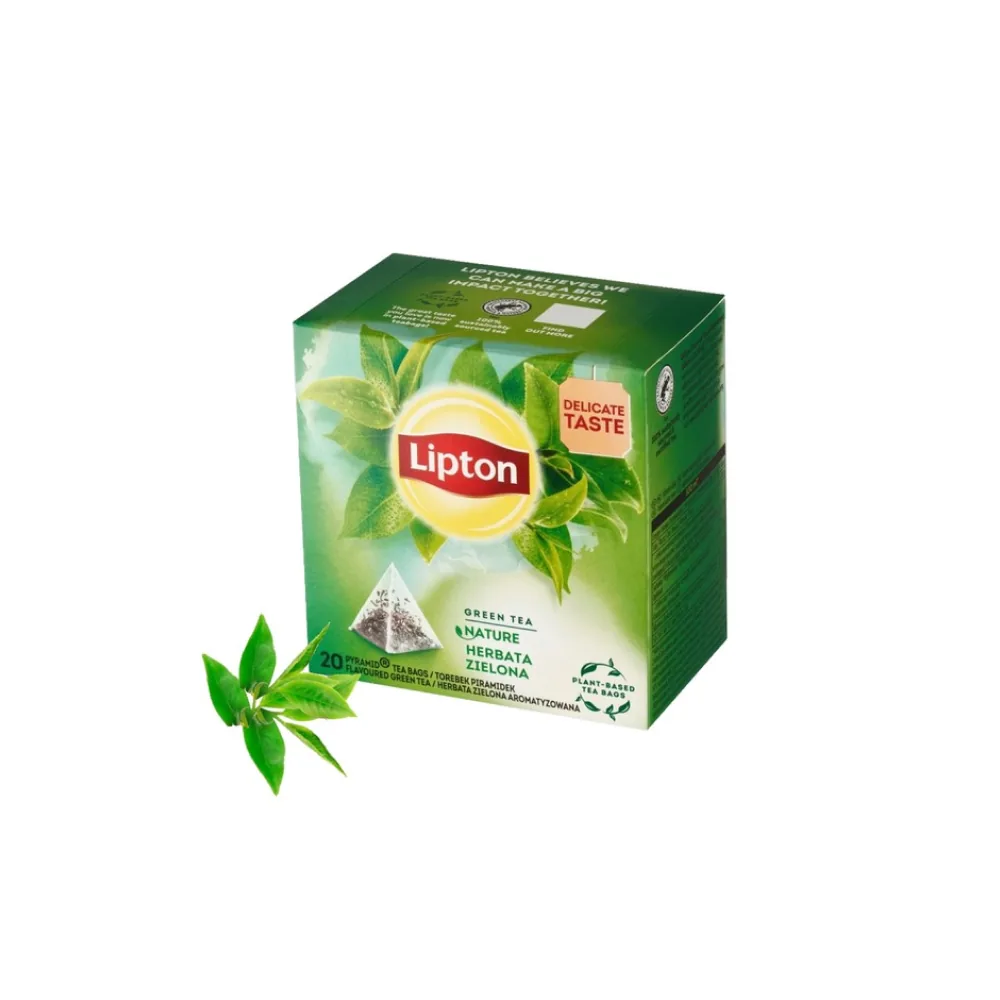 TEA LIPTON PY GREEN FRESH NATURE 20S X 1.4G, 28G
