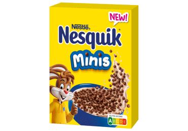 SAUSĀS BROKASTIS NESTLE NESQUIK MINIS 300G