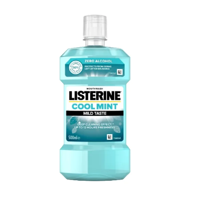 MUTES SKALOJAMAIS LĪDZEKLIS LISTERINE ZERO 500ML