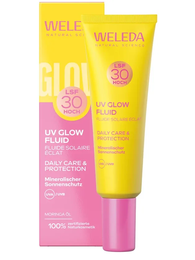 Weleda UV Glow aizsargājošs fluīds SPF30, 30 ml