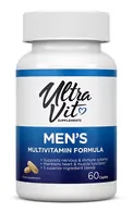 ULTRAVIT MEN`S MULTIVITAMĪNU FORMULA VĪRIEŠIEM, 60 TABLETES
