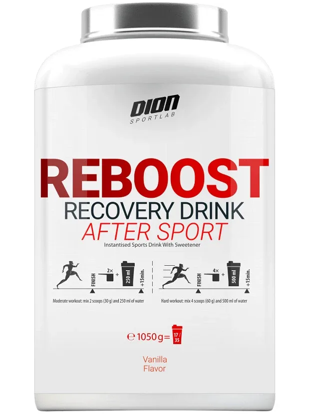 Dion Sportlab Reboost ar šokolādes garšu, 1050 g