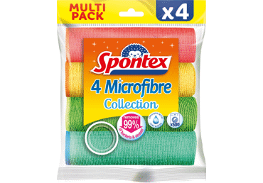 MIKROŠĶIEDRAS LUPATIŅAS SPONTEX 4GAB.