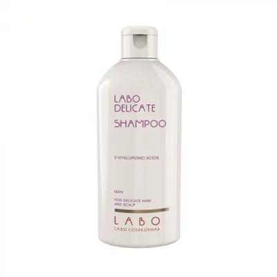 Labo Delicate speciāls šampūns jutīgiem matiem un galvas ādai. vīriešiem 200 ml