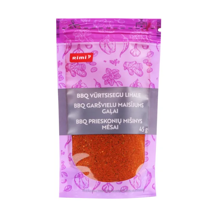 GARŠVIELU MAISĪJUMS RIMI BBQ GAĻAI 45G
