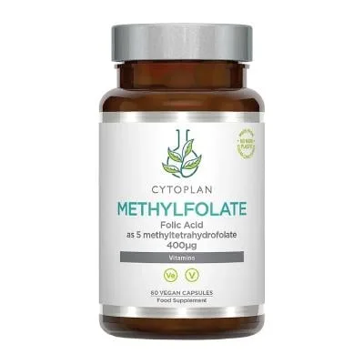 Cytoplan Methylfolate folijskābe 400MCG kapsulas N60