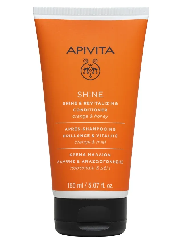 Apivita Shine atjaunojošs kondicionieris visiem matu tipiem, 150 ml