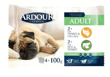 KONSERVI SUŅIEM ARDOUR LIELLOPS-TĪTARS 4X100G