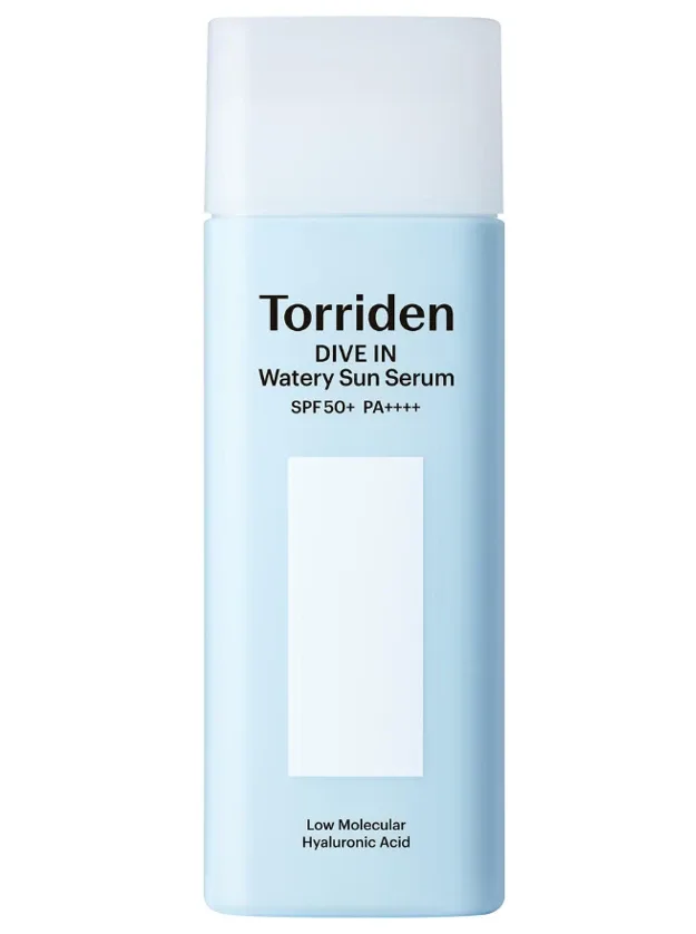 Torriden Dive In Watery sun serum SPF50 viegls saules aizsardzības serums, 50 ml