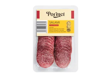 AUKSTI KŪPINĀTA SALAMI DESA PORMET 100G