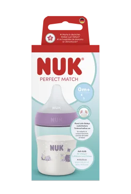 Бутылочка NUK Perfect Match с силиконовой соской, 150 мл