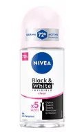 NIVEA BLACK&WHITE CLEAR RULLĪŠA ANTIPERSPIRANTS, 50ML