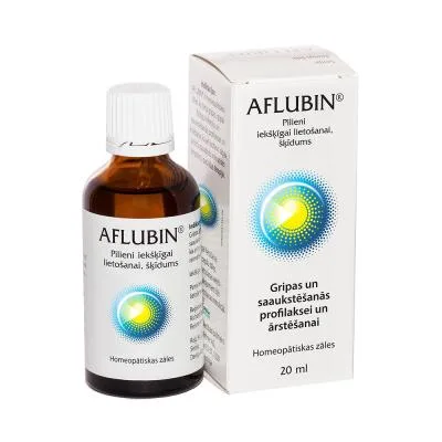 Aflubin Pilieni iekšķīgai lietošanai, šķīdums 20 ml