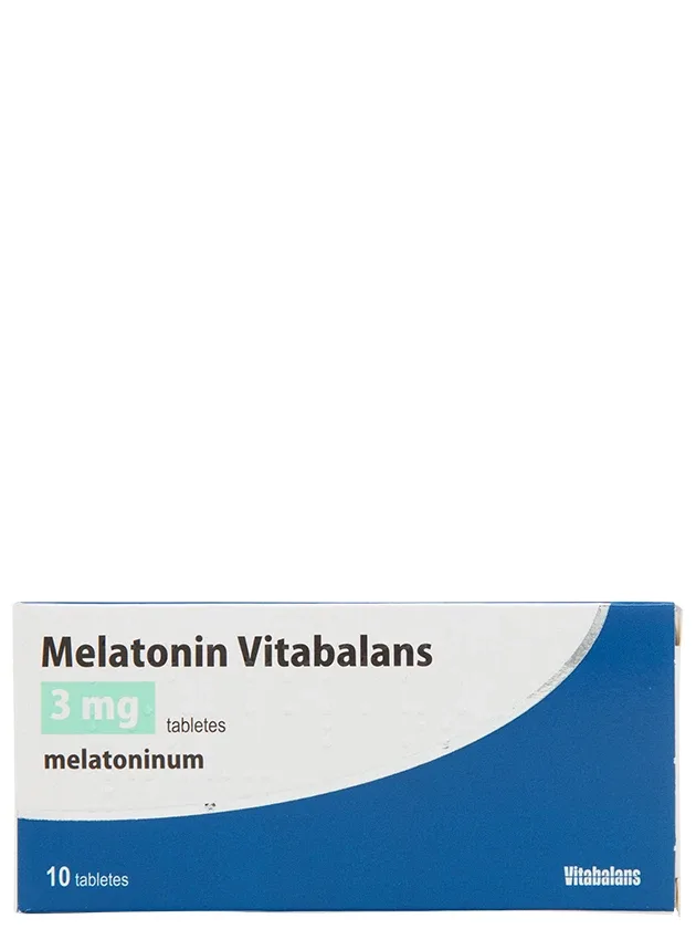 Melatonin vitabalans 3 mg, 10 tabletes