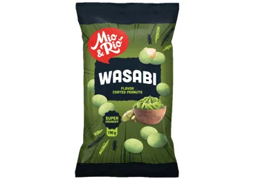 ZEMESRIEKSTI AR WASABI GARŠU MIO&RIO 190G