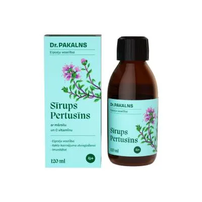 Dr.Pakalns pertusīns sīrups 120 ml