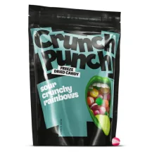 KONFEKTES CRUNCH PUNCH SOUR CRUNCHY RAINBOWS 100G
