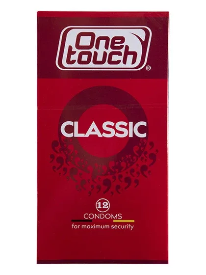 One Touch Classic prezervatīvi, 12 gb.