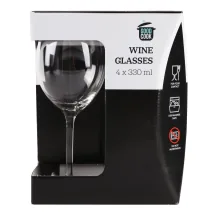 VĪNA GLĀZES GOOD COOK 330ML 4 GAB.